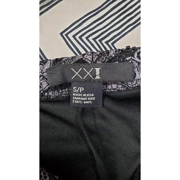 F21 grey and black mini dress size small - Picture 5 of 5